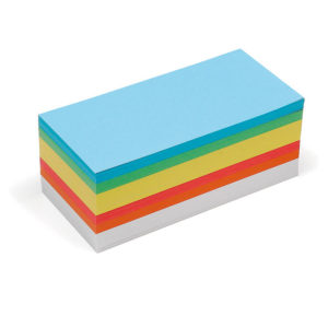 Pin-it cards, rectangular, assorted colours, for facilitation, sold by Inky Thinking UK, an official Neuland, Germany reseller