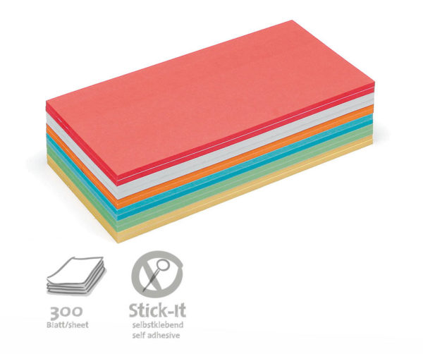 Neuland stick-it cards, rectangular, assorted, sold by inky thinking uk