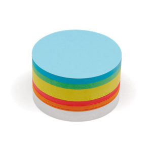 Pin-it cards, circular, assorted colours, for facilitation, sold by Inky Thinking UK, an official Neuland, Germany reseller