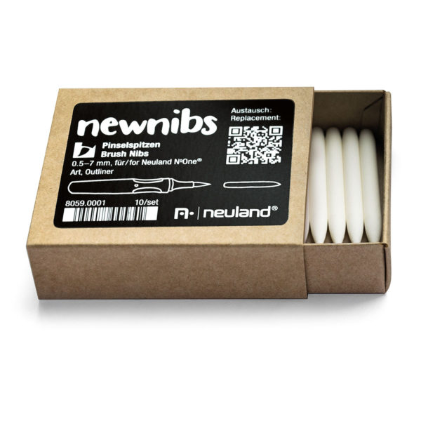 Neuland & Inky Thinking UK - replacement brush nibs for marker pens No.One Outliner