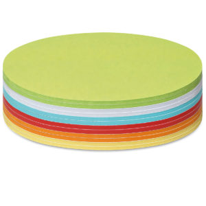 Stick-It cards, large circular, 300 sheets, assorted, sold via Inky Thinking & Neuland UK Shop