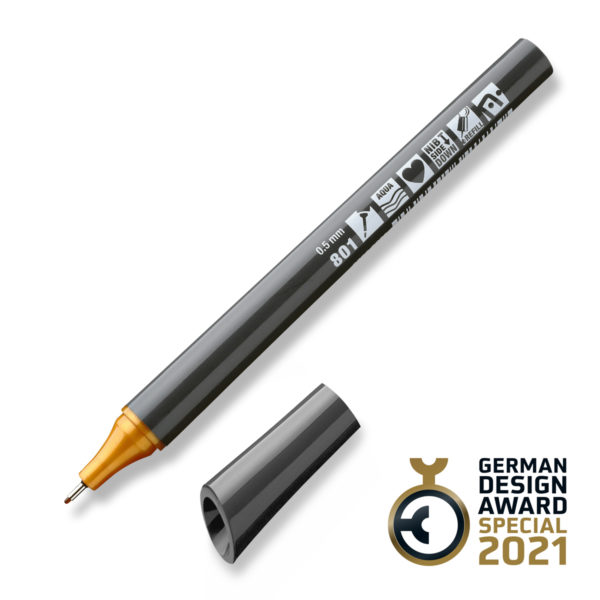 FineOne sketch pen, 801 golden ochre, - Neuland & Inky Thinking UK