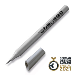 108 grey FineOne Art Brush pen - Neuland & Inky Thinking UK
