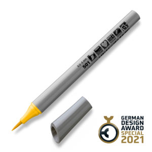 501 yellow FineOne Art Brush pen - Neuland & Inky Thinking UK