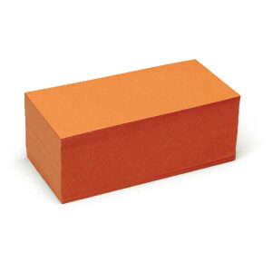 Pin-It Cards, Rectangular, 500 sheets, orange