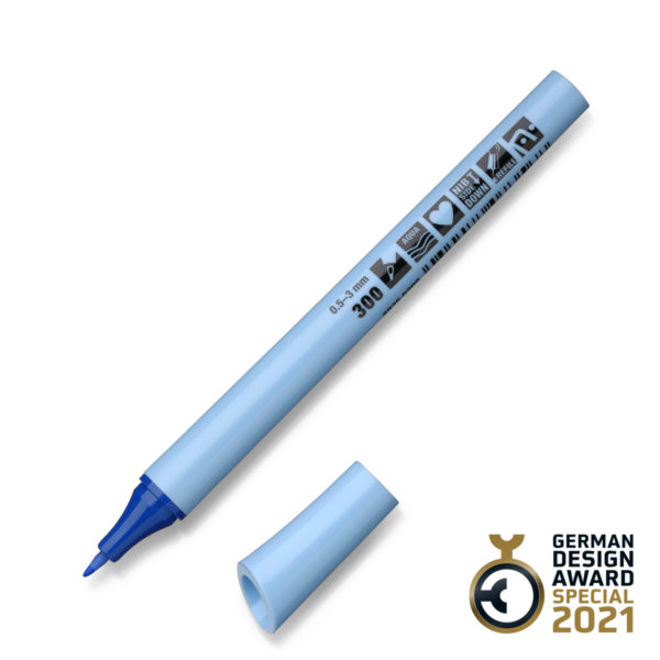 FineOne Flex nib pen 300 blue - sold by Inky Thinking UK on behalf of Neuland Germany