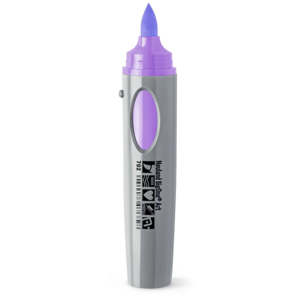 Neuland BigOne Art Brush Nib marker pen, sold by Inky Thinking UK. Purple.