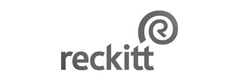 Reckitt logo - client of Inky Thinking