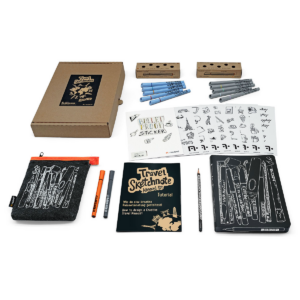 Travel Sketchnotes Advanced Kit by Neuland and sold in the UK by Inky Thinking