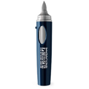White Silver Neuland Metallic BigOne Art Brush marker pen sold in UK via Inky Thinking Shop UK